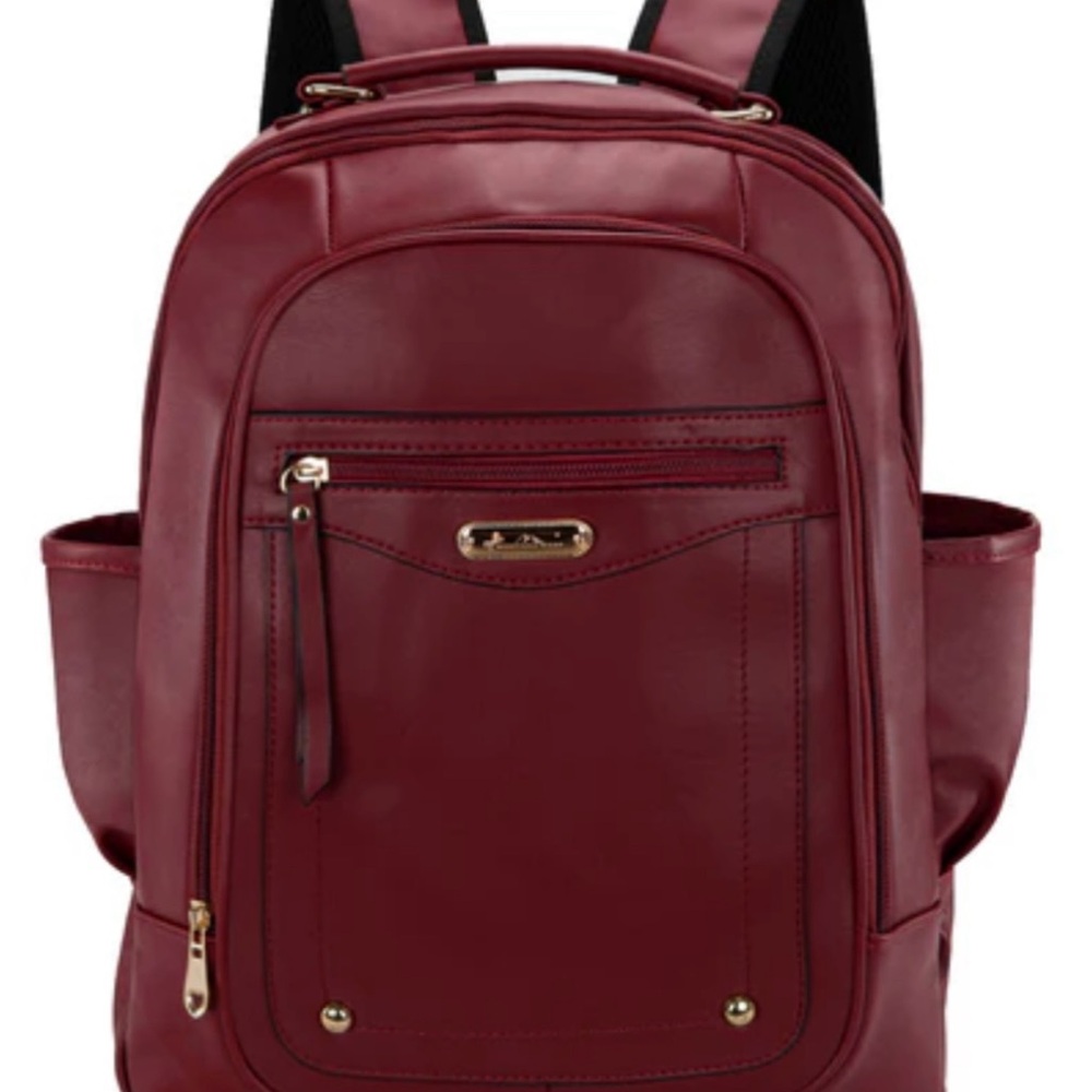 Elegant Burgundy  Backpack